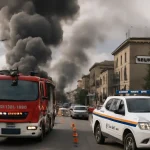 Roma, più incendi nello stesso giorno: stop alla Roma-Fiumicino e viabilità modificata sulla Portuense