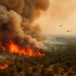 Spagna, emergenza nazionale per gli incendi: prima volta nella storia del Paese